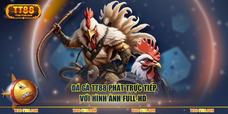 Đá Gà TT88 phát trực tiếp với hình ảnh Full-HD 