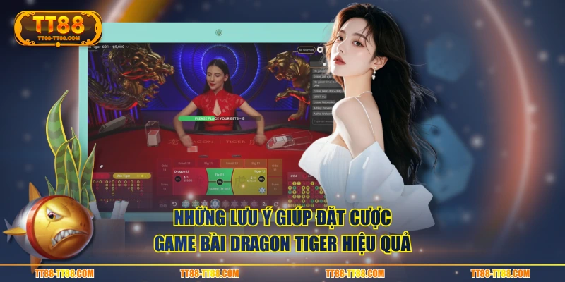 Những lưu ý giúp đặt cược game bài Dragon Tiger hiệu quả