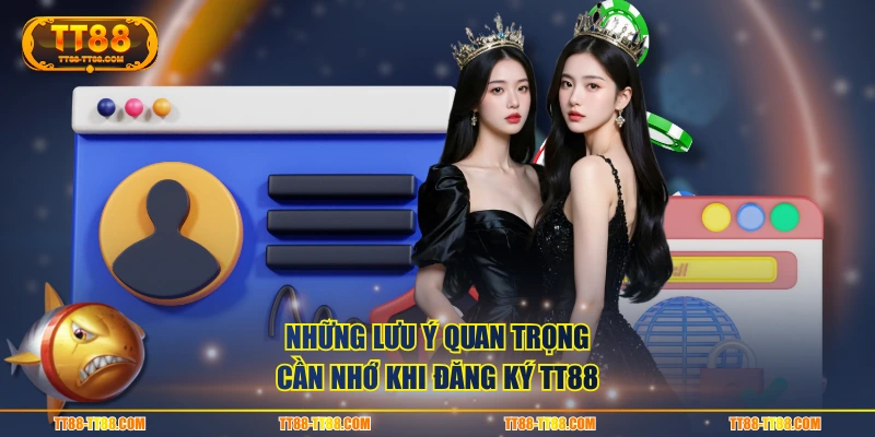 Những lưu ý quan trọng cần nhớ khi đăng ký TT88