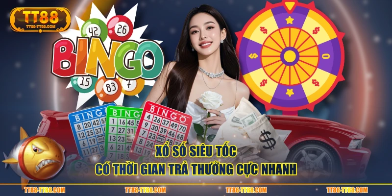 Xổ số siêu tốc có thời gian trả thưởng cực nhanh